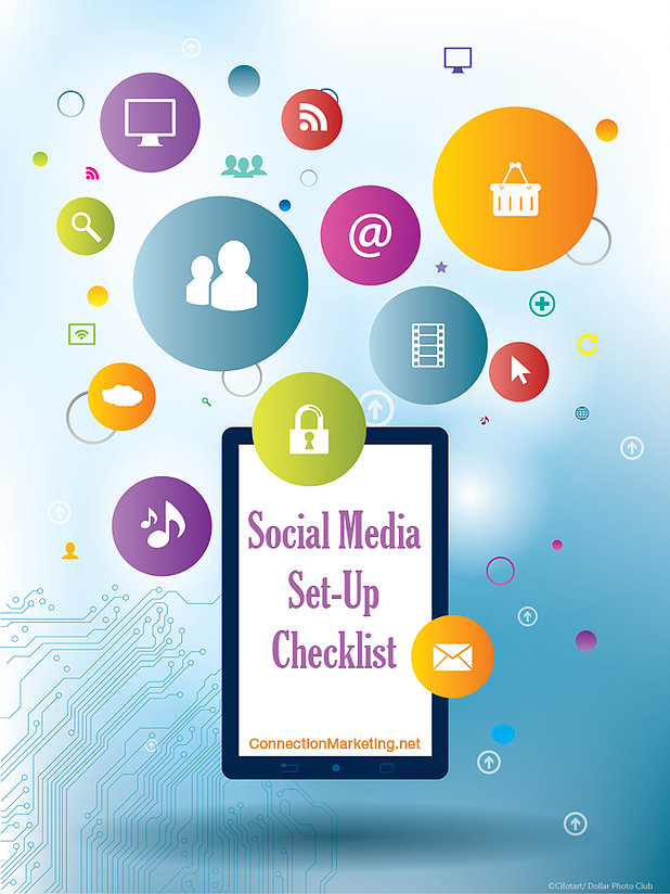 Social Media Set-Up Checklist | Connection Marketing